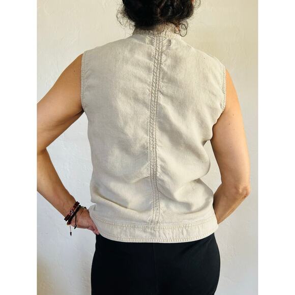 Michael Stars Tan Vest - Picture 3 of 7